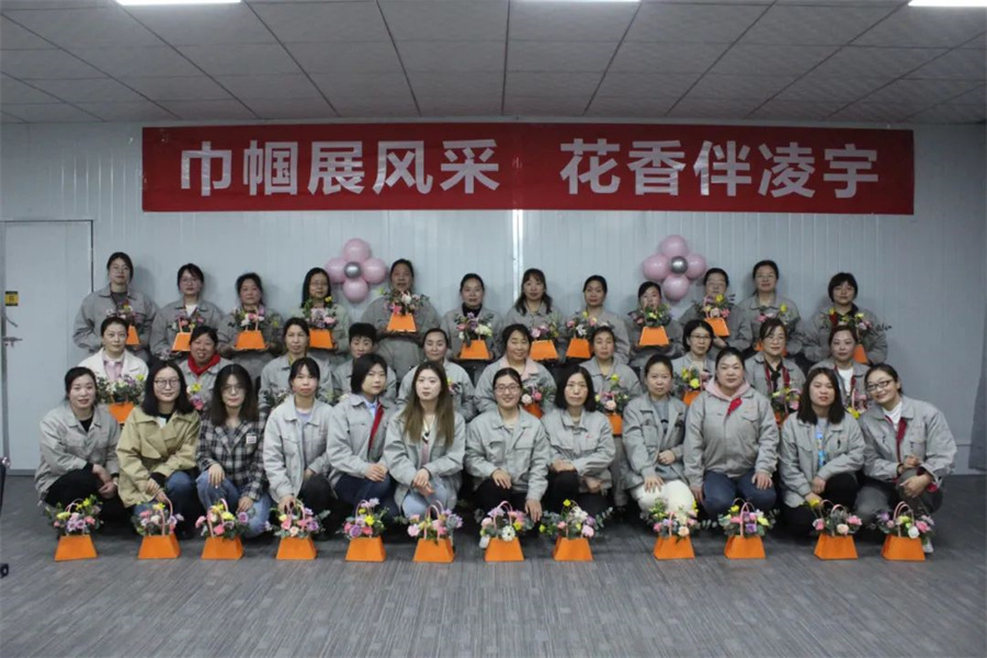 玫瑰亦鏗鏘，凌宇女工有力量！